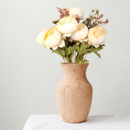 Flower Bunch - Peony White