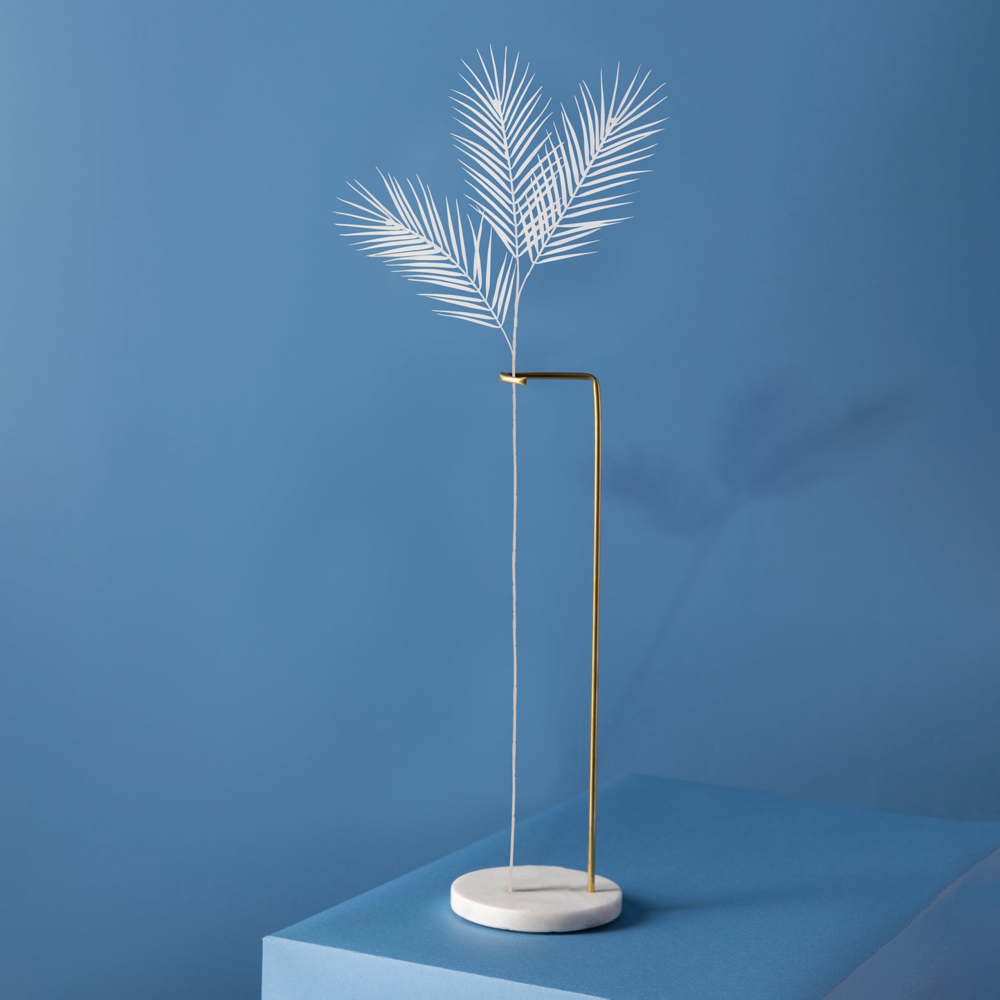 Flower Bunch - Big Fern White Sticks